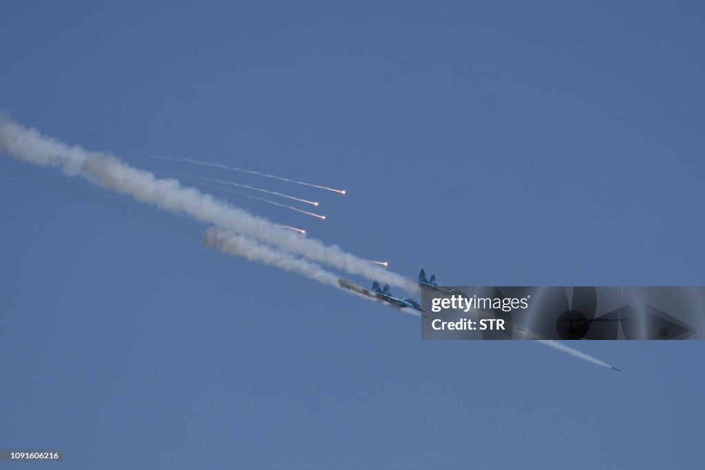 MYANMAR-DEFENCE-MILITARY-EXERCISE