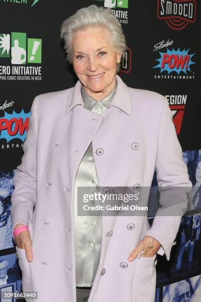 Lee Meriwether arrives for Excelsior! A Celebration of The Amazing, Fantastic, Incredible and Uncanny Life Of Stan Lee at TCL Chinese Theatre on...