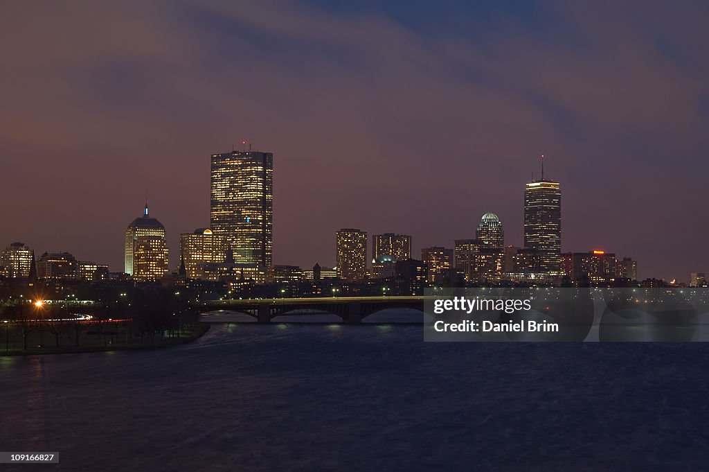 Boston - Museum of Science Skyline