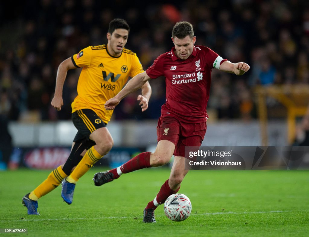 Wolverhampton Wanderers v Liverpool - Emirates FA Cup Third Round
