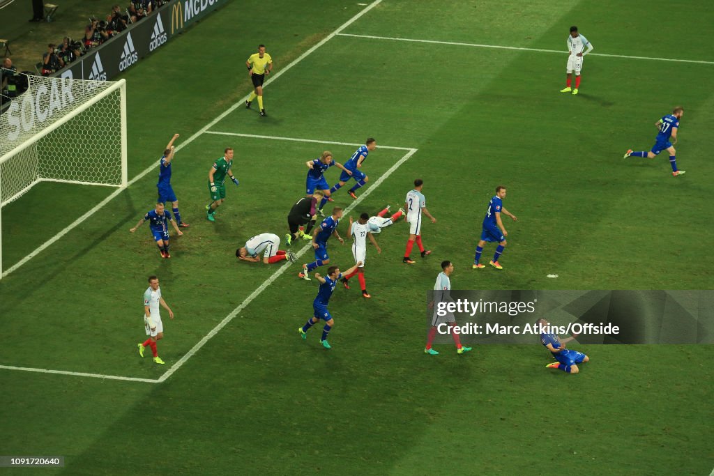 Football - UEFA EURO 2016 - Round of 16  - England v Iceland