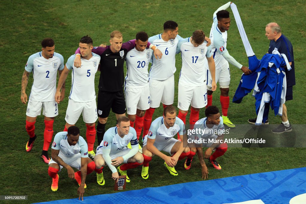 Football - UEFA EURO 2016 - Round of 16  - England v Iceland