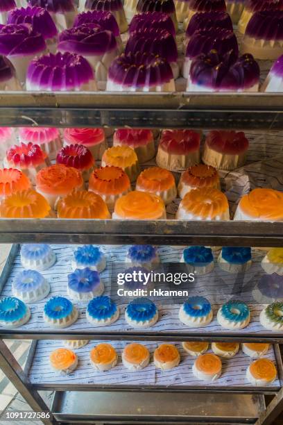 soap jelly, tel aviv, israel - jello mold stock pictures, royalty-free photos & images