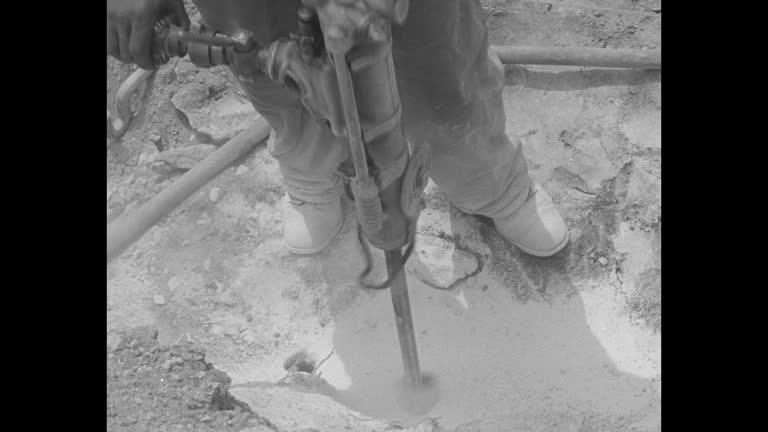 Overhead Digging 6,489 Excavation For The Foundation Stock Videos, Footage, & 4K Video ...