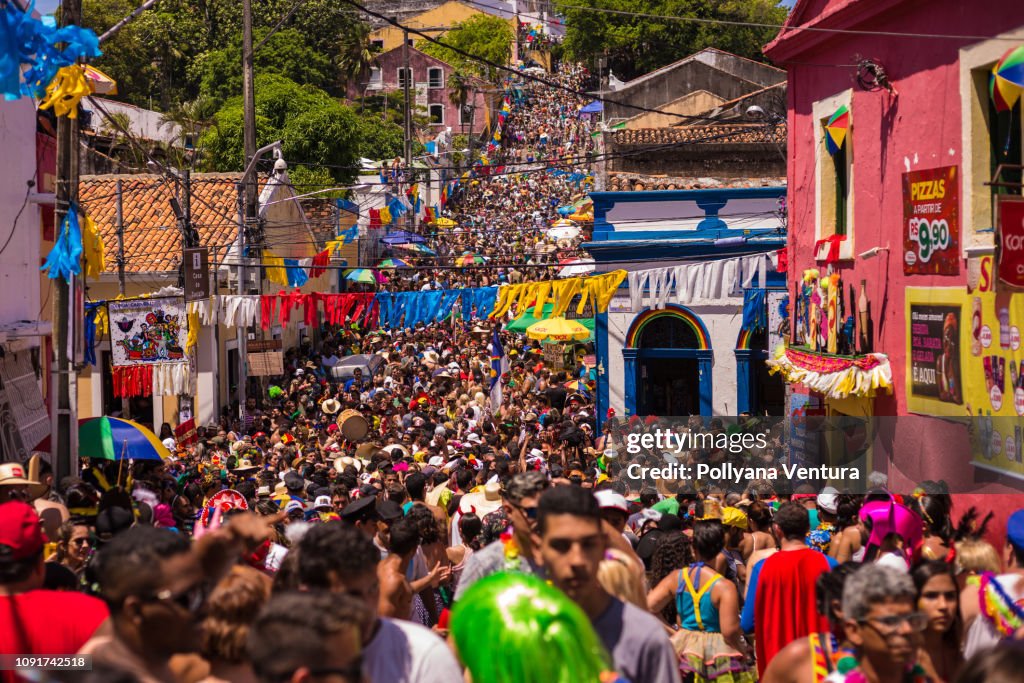 Street Carnival in Olinda city