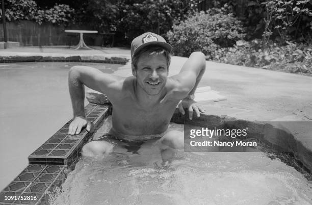 American actor Harrison Ford in his home in Los Angeles, US.