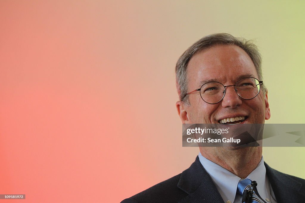 Eric Schmidt Speaks At Humboldt University