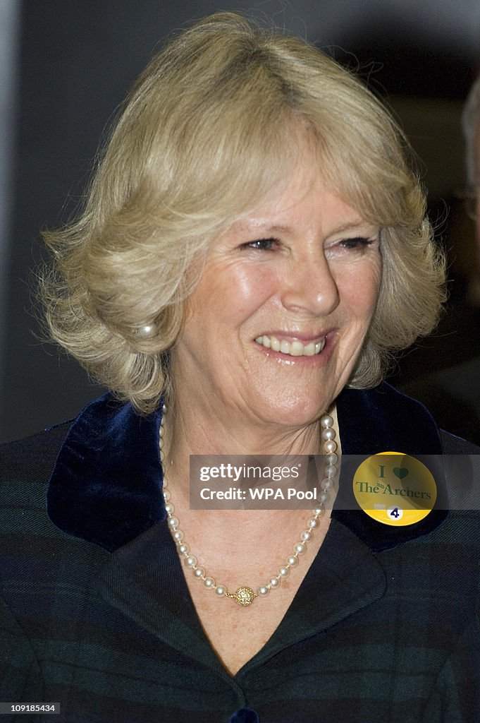 Camilla, Duchess of Cornwall Visits BBC Birmingham