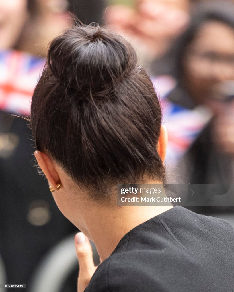 The Duchess Of Sussex Visits Association Of Commonwealth Universities