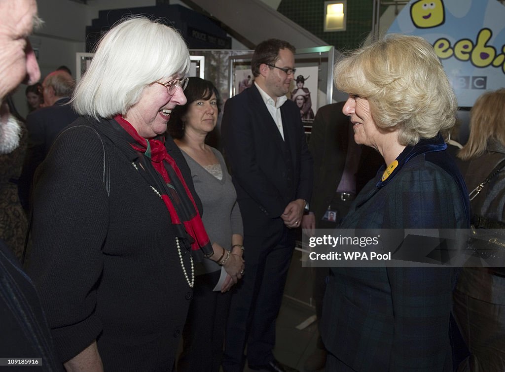 Camilla, Duchess of Cornwall Visits BBC Birmingham
