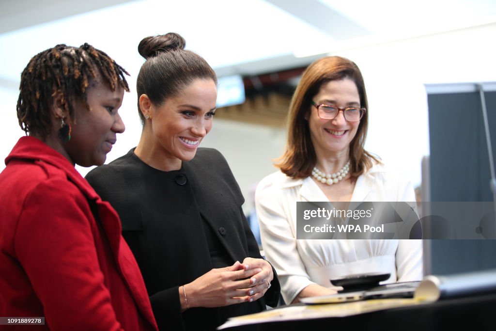 The Duchess Of Sussex Visits Association Of Commonwealth Universities