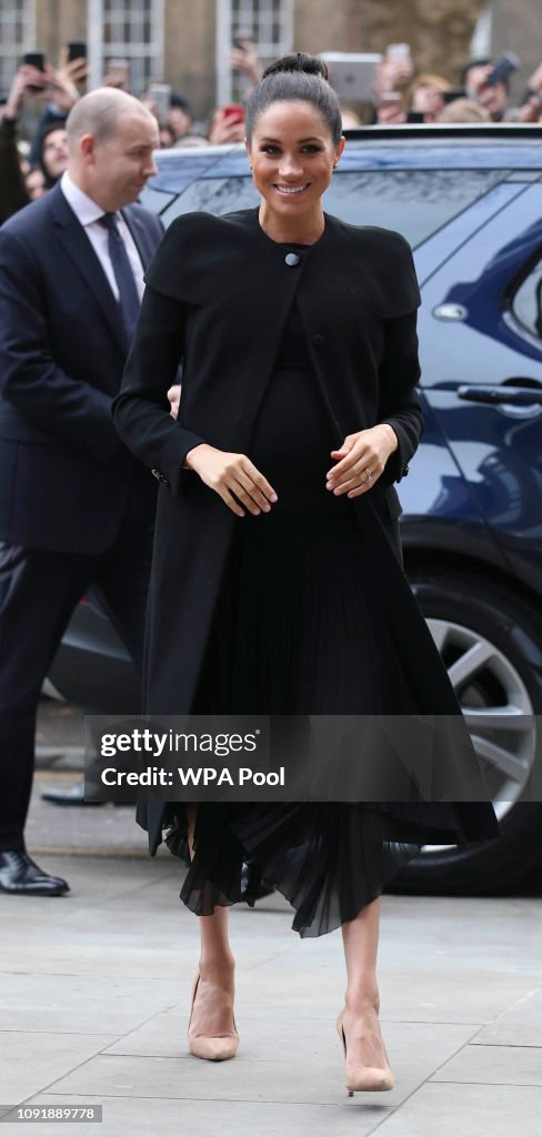 The Duchess Of Sussex Visits Association Of Commonwealth Universities