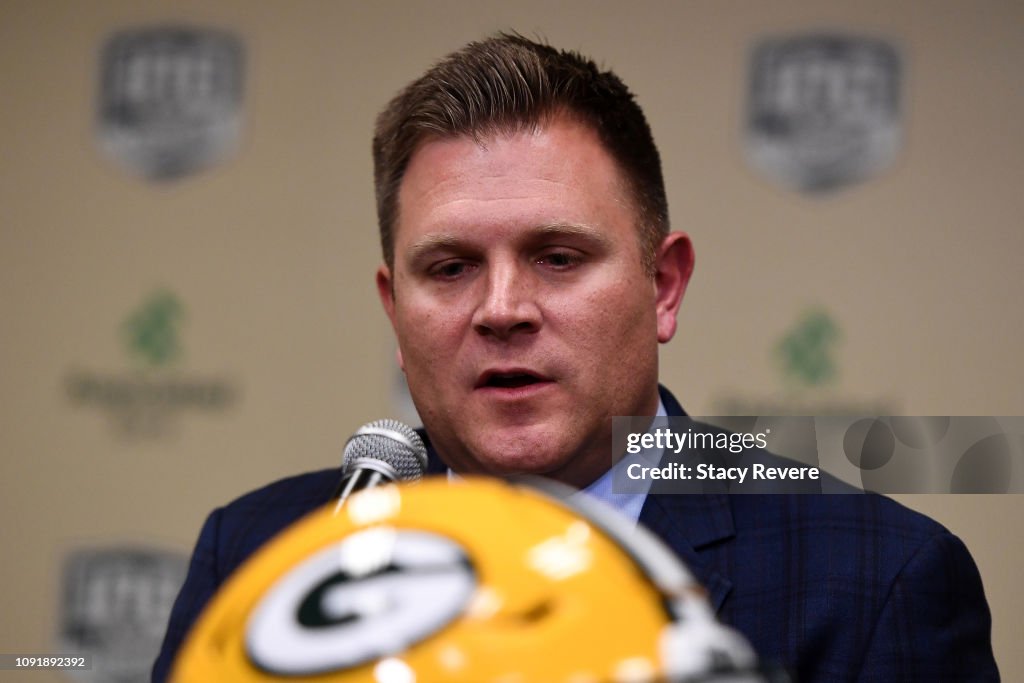 Green Bay Packers Introduce Matt LaFleur - Press Conference