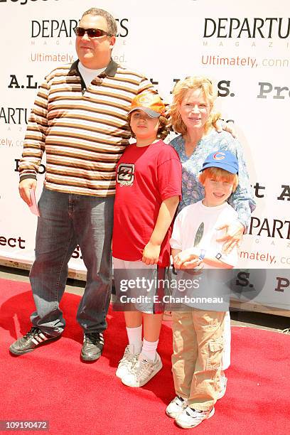 Jeff Garlin, Marla Garlin, James Garlin and Duke Garlin