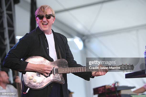 Bone Burnett during Bonnaroo 2007 - Day 3 - T-Bone Burnett at The Other Tent in Manchester, Tennessee, United States.