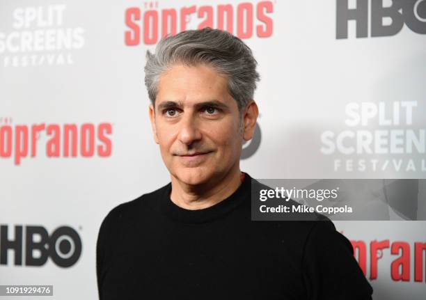 Michael Imperioli attends the "The Sopranos" 20th Anniversary Panel Discussion at SVA Theater on January 09, 2019 in New York City.