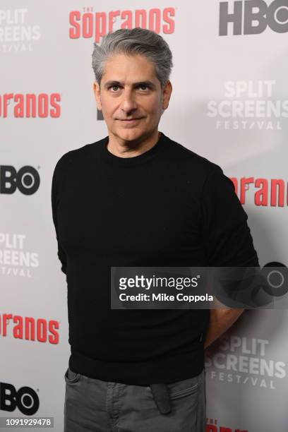 Michael Imperioli attends the "The Sopranos" 20th Anniversary Panel Discussion at SVA Theater on January 09, 2019 in New York City.