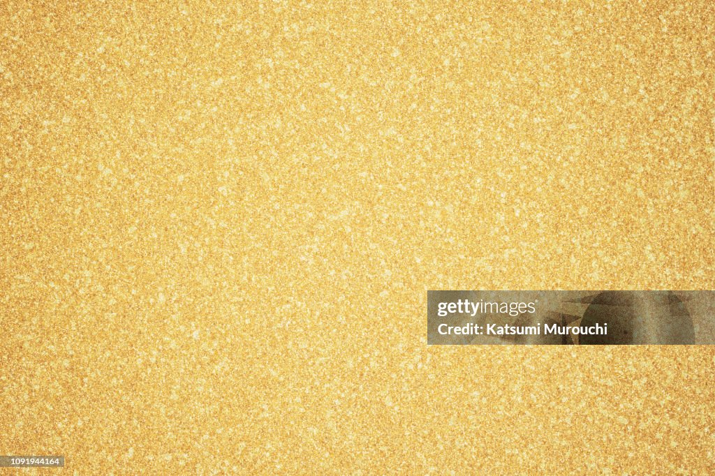 Gold glitter texture background