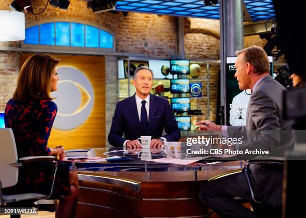 Howard Schultz guest stars on CBS This Morning with Co-Anchors: Norah O'Donell, John Dickerson and Bianna Golodryga.