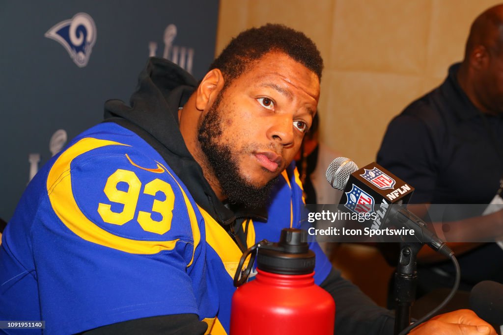 NFL: JAN 31 Super Bowl LIII - Rams Press Conference