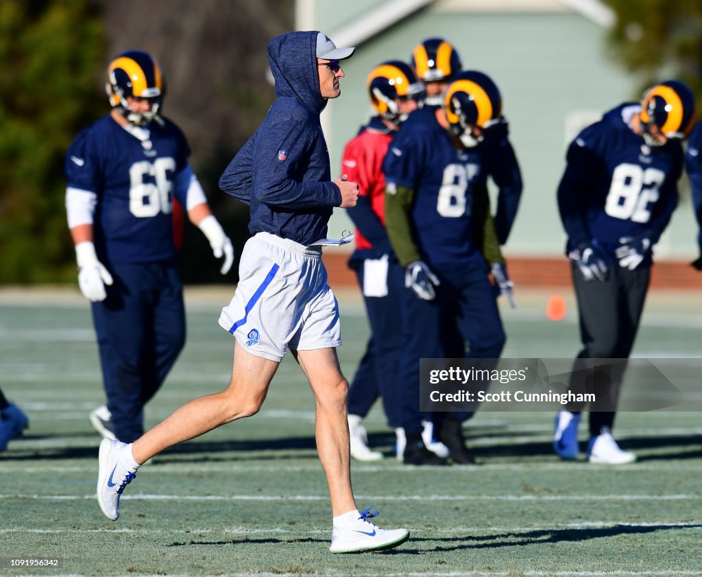 Super Bowl LIII - Los Angeles Rams Practice