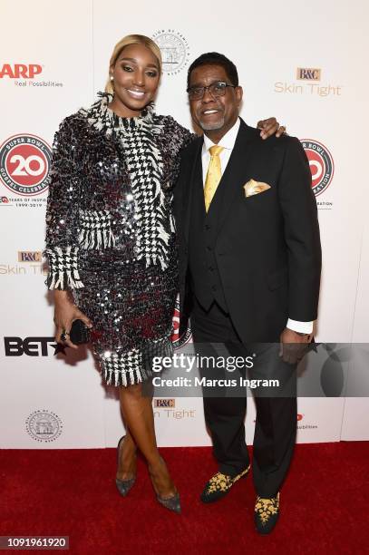 NeNe Leakes and Gregg Leakes attend the 2019 Super Bowl Gospel Celebration at Atlanta Symphony Hall on January 31, 2019 in Atlanta, Georgia.