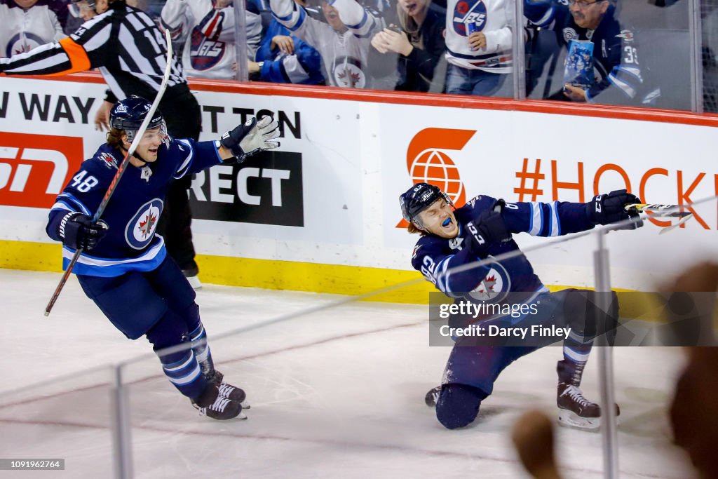 Columbus Blue Jackets v Winnipeg Jets