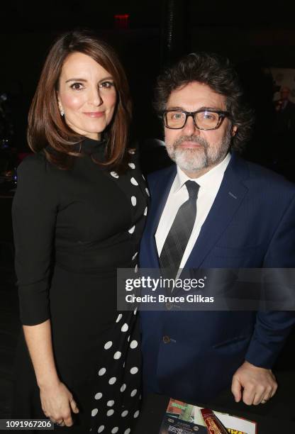 Honorees Tina Fey and Jeff Richmond pose at the 34th Annual CSA Artios Awards at Stage 48 on January 31, 2019 in New York City.