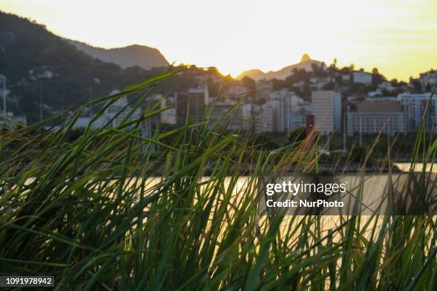 Rio de Janeiro, Brazil, January 31, 2019: In Rio de Janeiro, weather and temperature are monitored by INMET - Instituto Nacional de Meteorologia for...