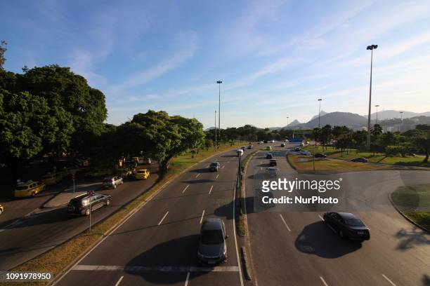 Rio de Janeiro, Brazil, January 31, 2019: In Rio de Janeiro, weather and temperature are monitored by INMET - Instituto Nacional de Meteorologia for...