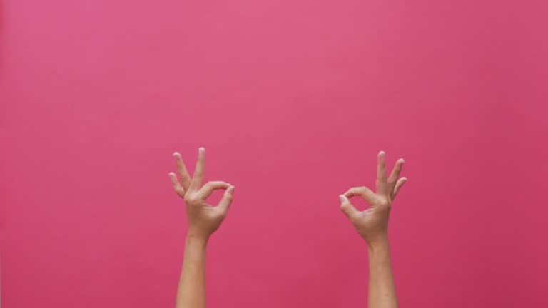 Pink Sign Language Background 1,106 Girl Pink Background Stock Videos, Footage, & 4K Video Clips ...