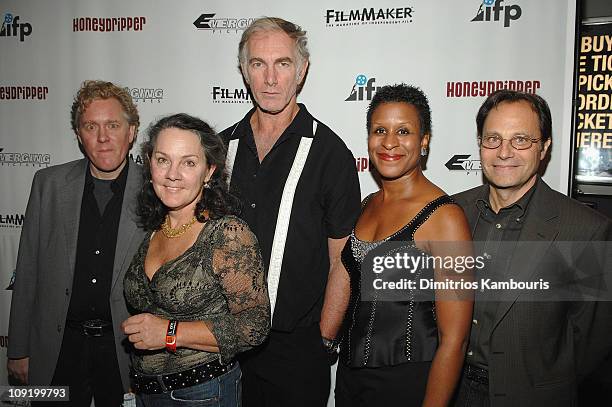 Scott Macauley, Producer Maggie Renzi and Director John Sayles, IFC Executive Director Michelle Byrd and Emerging Pictures CEO Ian Deutchman attend...