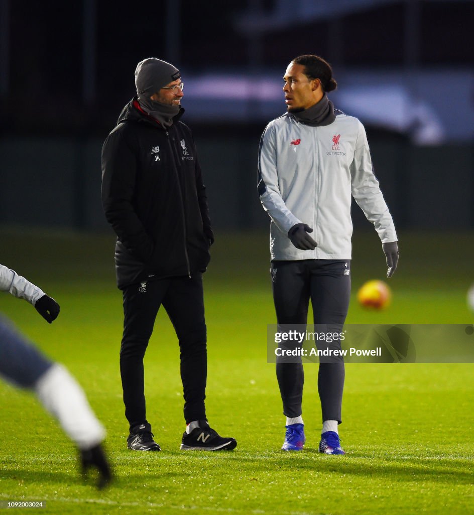 Liverpool Training Session
