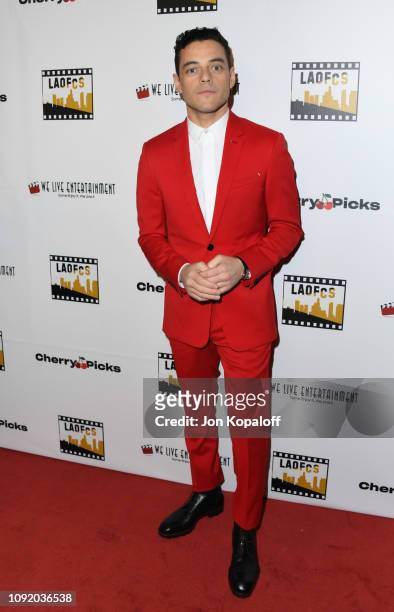 Rami Malek attends the 2nd Annual Los Angeles Online Film Critics Society Award Ceremony at Taglyan Cultural Complex on January 09, 2019 in...