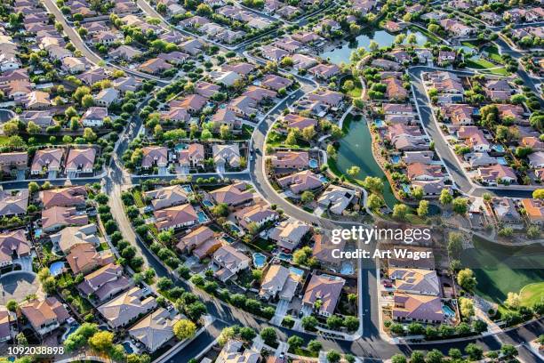 new arizona housing development - phoenix arizona neighborhood stock pictures, royalty-free photos & images