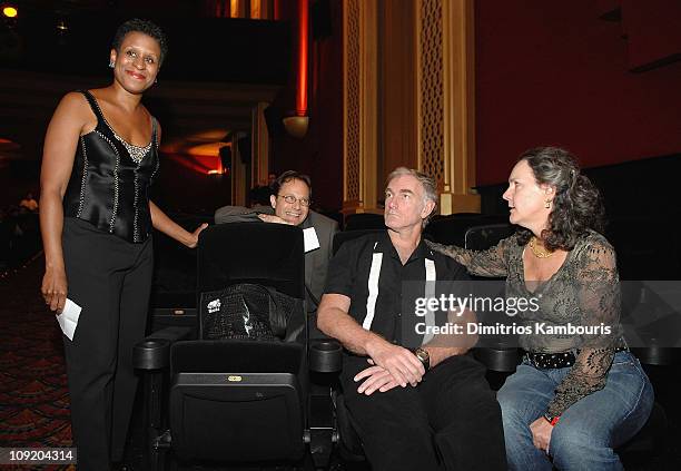 Executive Director Michelle Byrd, Emerging Pictures CEO Ian Deutchman, Director John Sayles and Producer Maggie Renzi attend IFP's 2007 Independent...