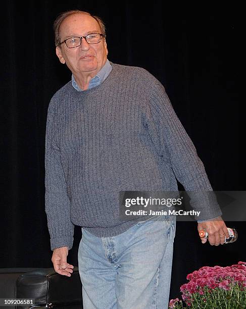 Director Sidney Lumet attends the Hamptons Film Festival - Conversation with Sidney Lumet interviewed by Adam Green on October 19, 2007 at the Bay...