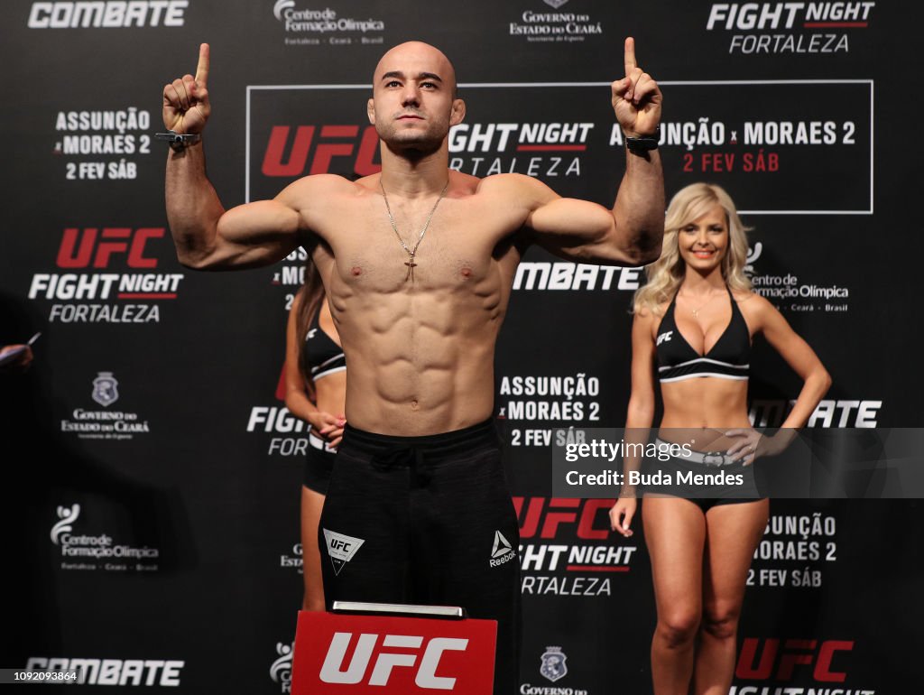UFC Fight Night Assuncao v Moraes 2: Weigh-Ins