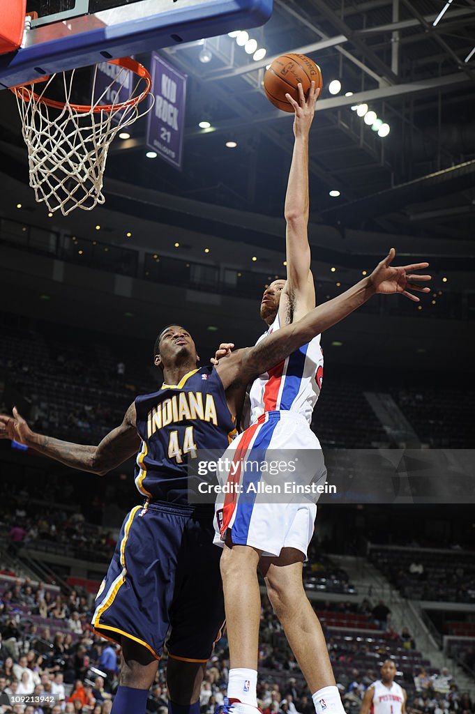 Indiana Pacers v Detroit Pistons