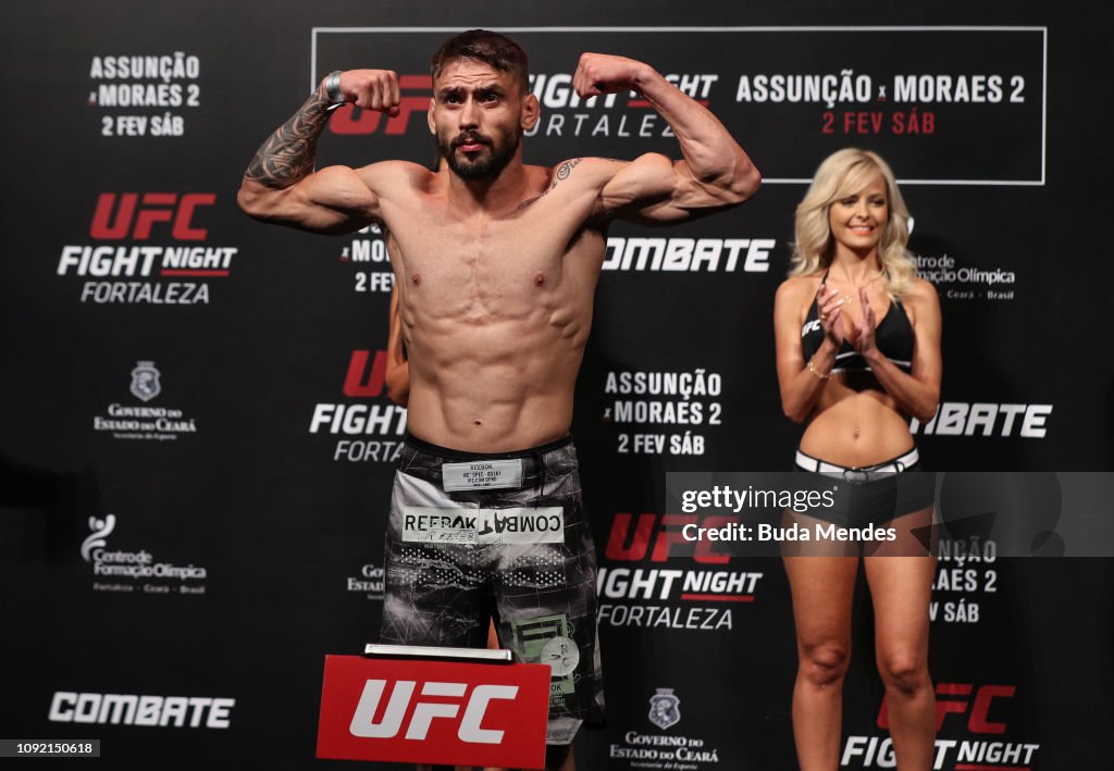 UFC Fight Night Assuncao v Moraes 2: Weigh-Ins