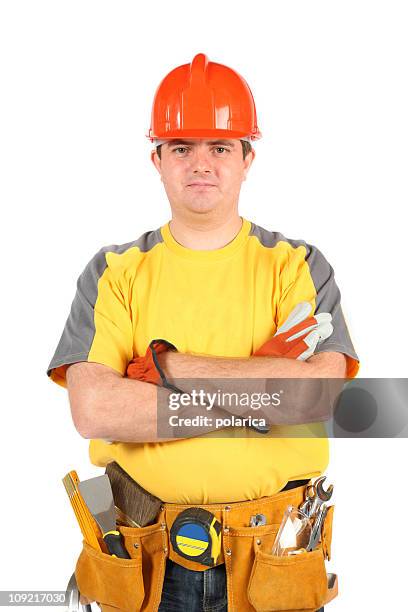 Maintenance Men Maintenance Man White Background Photos and Premium High Res Pictures ...