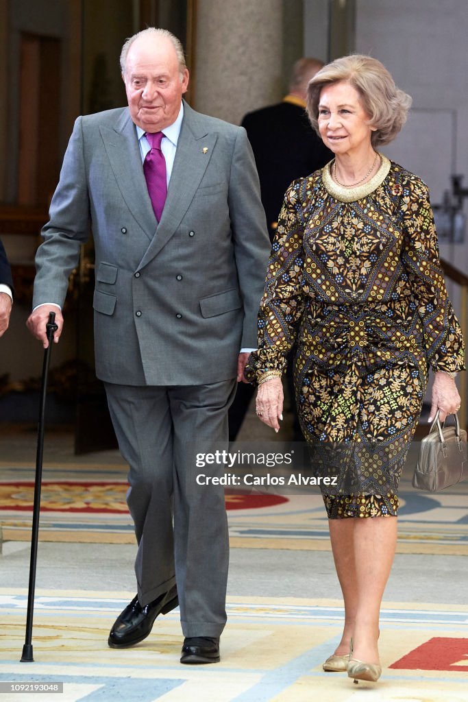 Spanish Royals Attend 'Premios Nacionales Del Deporte 2017'