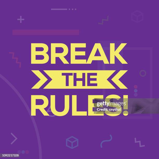 Break Rule Photos and Premium High Res Pictures - Getty Images