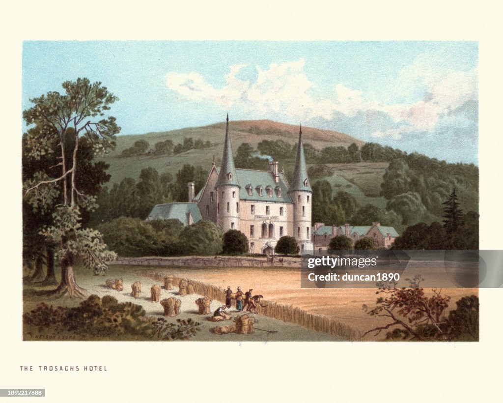 Trossachs hotel, Stirling, Scotland, 19th Century