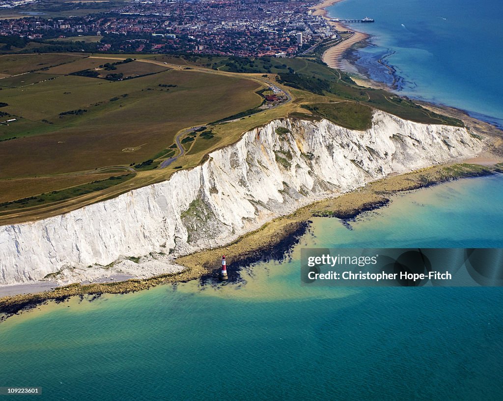 Beachy Head Aerial View