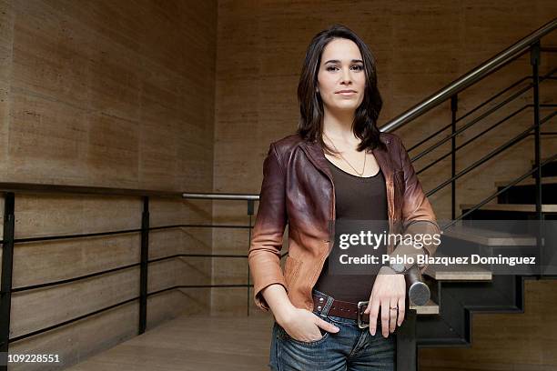 Spanish actress Celia Freijeiro presents 'Homicidios' at Telecinco Studios on February 17, 2011 in Madrid, Spain.