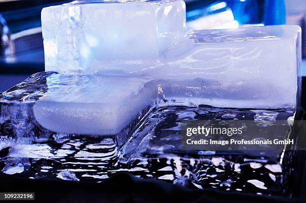 Normal Ice Blocks Blocks Of Ice Closeup High-Res Stock Photo - Getty Images