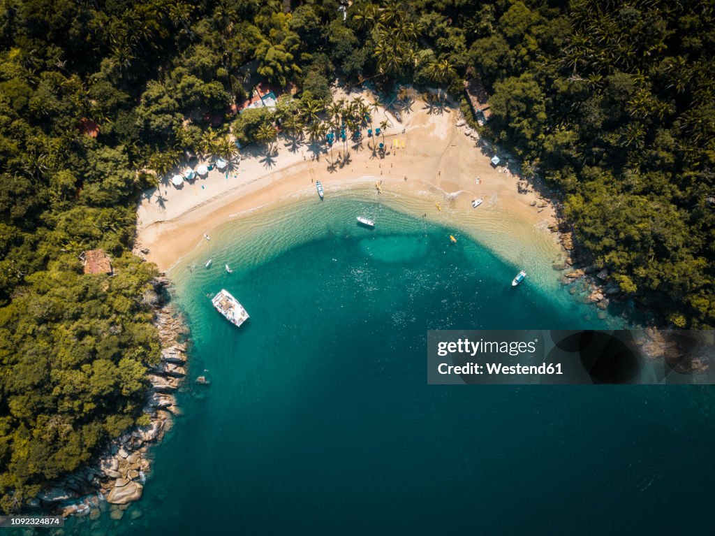 Mexico, Jalisco, South of Puerto Vallarta, Majahuitas beach, Banderas Bay