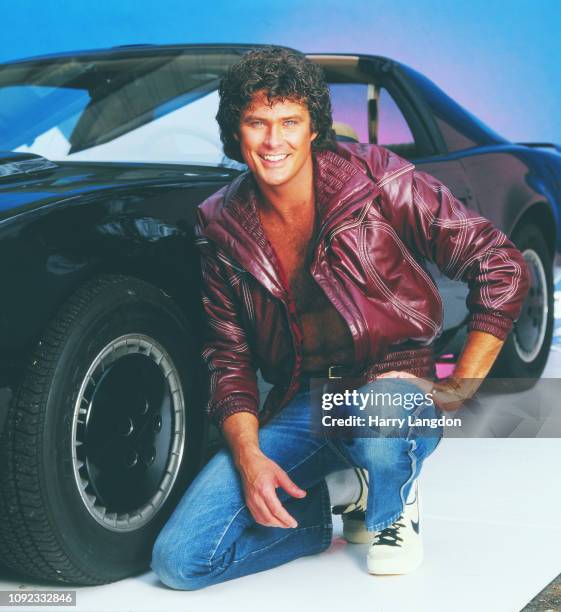 David Hasselhoff poses for a portrait in Los Angeles, California.