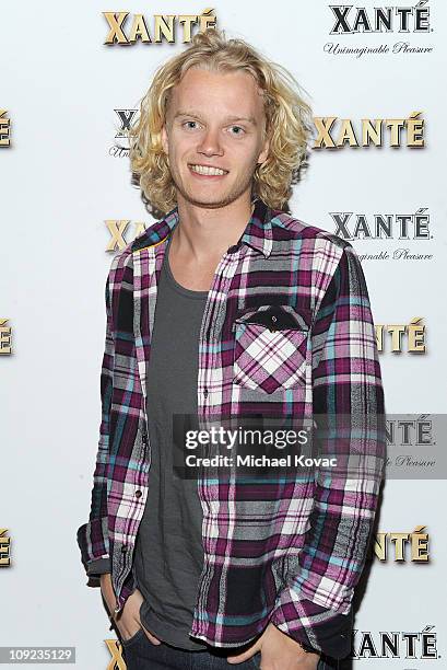 Guest attends the Grammy Xante Party with Jonas Hallberg and Ina Soltani at Private Residence on February 12, 2011 in Pacific Palisades, California.